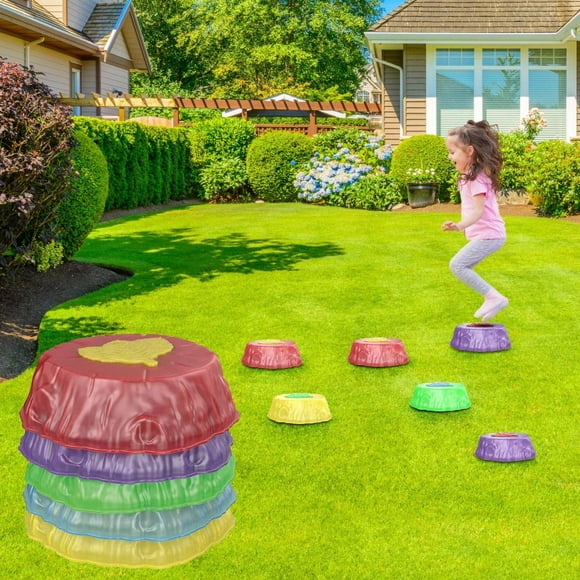 Clearance Light Up Musical Stepping Stones, Kids Stepping Stones, Floor is Lava Stepping Stones, Balance Stepping Stones Kids, Non Slip Sensory Stepping Stones for Kids
