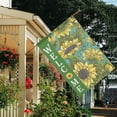 thumbnail image 3 of Spring Summer Sunflower Garden Flag 28x40 Inch Double Side for Outdoor Courtyard Garden Decor Flowers Welcome Holiday Flag for Outside Decoration, 3 of 6