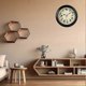 thumbnail image 5 of Singing Bird Wall Clock 13 Inch Resin Copper 12 British and European Songbird Sounds On The Hour Chiming Nature Theme, 5 of 5