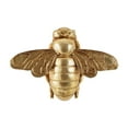 thumbnail image 3 of Adorno de pared de abeja, arte de pared animal para decoración del hogar, estatua dorada para sala de estar S, 3 of 9