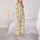 thumbnail image 3 of Balery Cartoon Shiba Inu Dog Conjunto de Pijama con Estampado para Mujer, Conjunto de Dos Piezas con Manga Larga, Ropa de Dormir Suave con Bolsillos, Pijamas Cómodos-XX-Large, 3 of 7