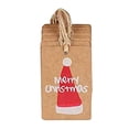 thumbnail image 2 of facefd 100PCS/Set Kraft Paper Christmas Crafts Gift Tags Price Tag Hanging Deco 4, 2 of 6