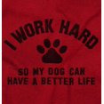 thumbnail image 2 of Give My Dog A Better Life Funny Pet Men's Graphic T Shirt Tees Brisco Brands S, 2 of 6