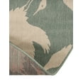 thumbnail image 5 of Unique Loom Outdoor Coastal Collection Area Rug - Seabreeze (6' 1" Round Stone Blue/Ivory), 5 of 9