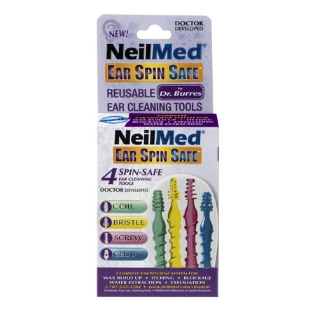 Neilmed Ear Spin Safe, Earwax Removal Tool, 4 Ct – BrickSeek