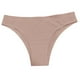 thumbnail image 3 of Ropa interior de calzoncillos para mujer con espalda en T en de bikini elástica de elástico Piel XL Salvador Dali Ropa interior de tanga de mujer, 3 of 10
