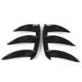 thumbnail image 1 of Rear Bumper Canard, Simple Installation Durable Impact Resistant Rear Bumper Splitter 2pcs  For Car, 1 of 8