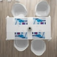 thumbnail image 3 of Ambesonne Italy Place Mats Set of 4, Old Town Country Life, Standard Size, Blue Grey, 3 of 4