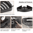 thumbnail image 3 of 2 Piezas Estante Para Baño Esquinero Regadera Cocina Xtellar negro, 3 of 3