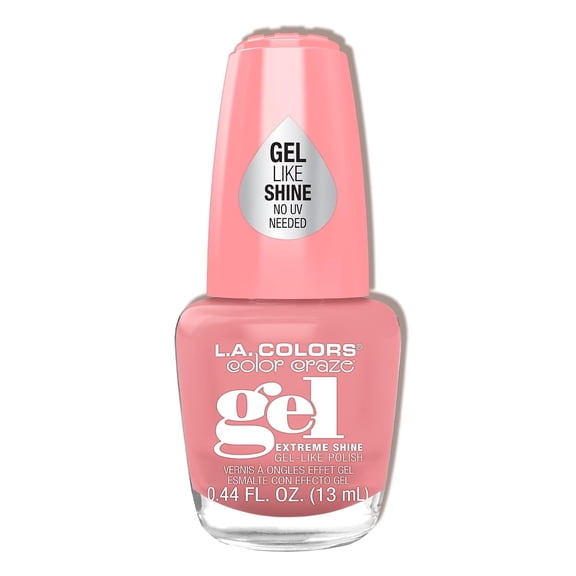 L.A. COLORS Gel Nail Polish, Rose Quartz (Boho) CNL541