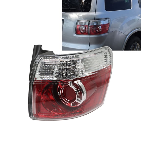 For 2007-12 GMC Acadia Passenger Side Right Outer Assembly Tail Light Tail Lamp
