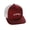 Alabama Burgundy White White, variant on USA Cities Trucker Mesh Structured Hat Mid Profile Snapback Cap