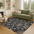 thumbnail image 6 of Addison Rugs Chantille Indoor/Outdoor Transitional Bohemian Black Machine Washable Rectangle Rug, 10' x 14', 6 of 8