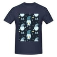thumbnail image 4 of Bingfone Gnome And Snowflakes Men'S Loose Fit Short-Sleeve Pocket T-Shirt, 4 of 7