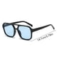 thumbnail image 2 of Gafas de sol cuadradas grandes y elegantes de color verde para conducir con estilo Diseño retro unisex para el sol, 2 of 2