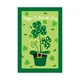 thumbnail image 2 of Bandera de jardín del Día de San Patricio | Decoración de lino para patio | Bandera festiva para exteriores verde, blanca y naranja | Tela impermeable y resistente al sol | Tamaño mediano de 30 x 2, 2 of 5
