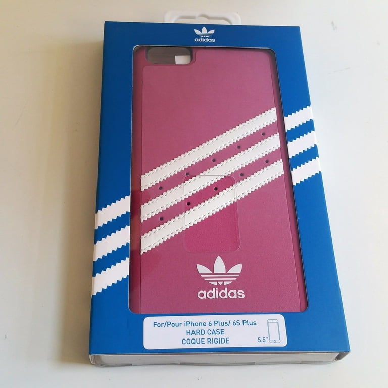 pijpleiding Vermeend rand Adidas Vintage Suede Molded Case iPhone 6 6s Plus Pink & White - Walmart.com