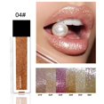 thumbnail image 3 of Brillo de con Brillante para Mujer Hidratante de Larga Duración Maquillaje Cosméticos Mate Metálico Labio Plumper - 04 Yinane Brillo de labios con purpurina, 3 of 7