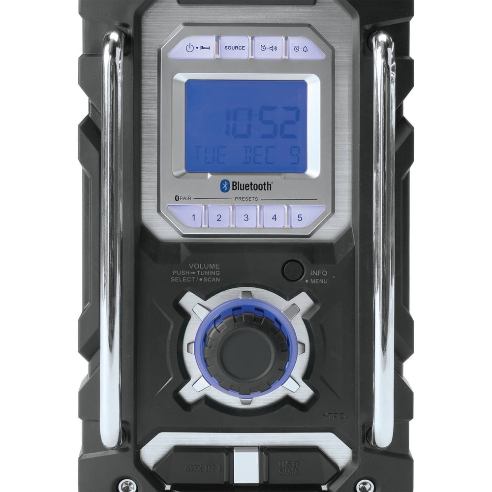 Makita XRM06B Bluetooth Cordless Job Site Radio, Black