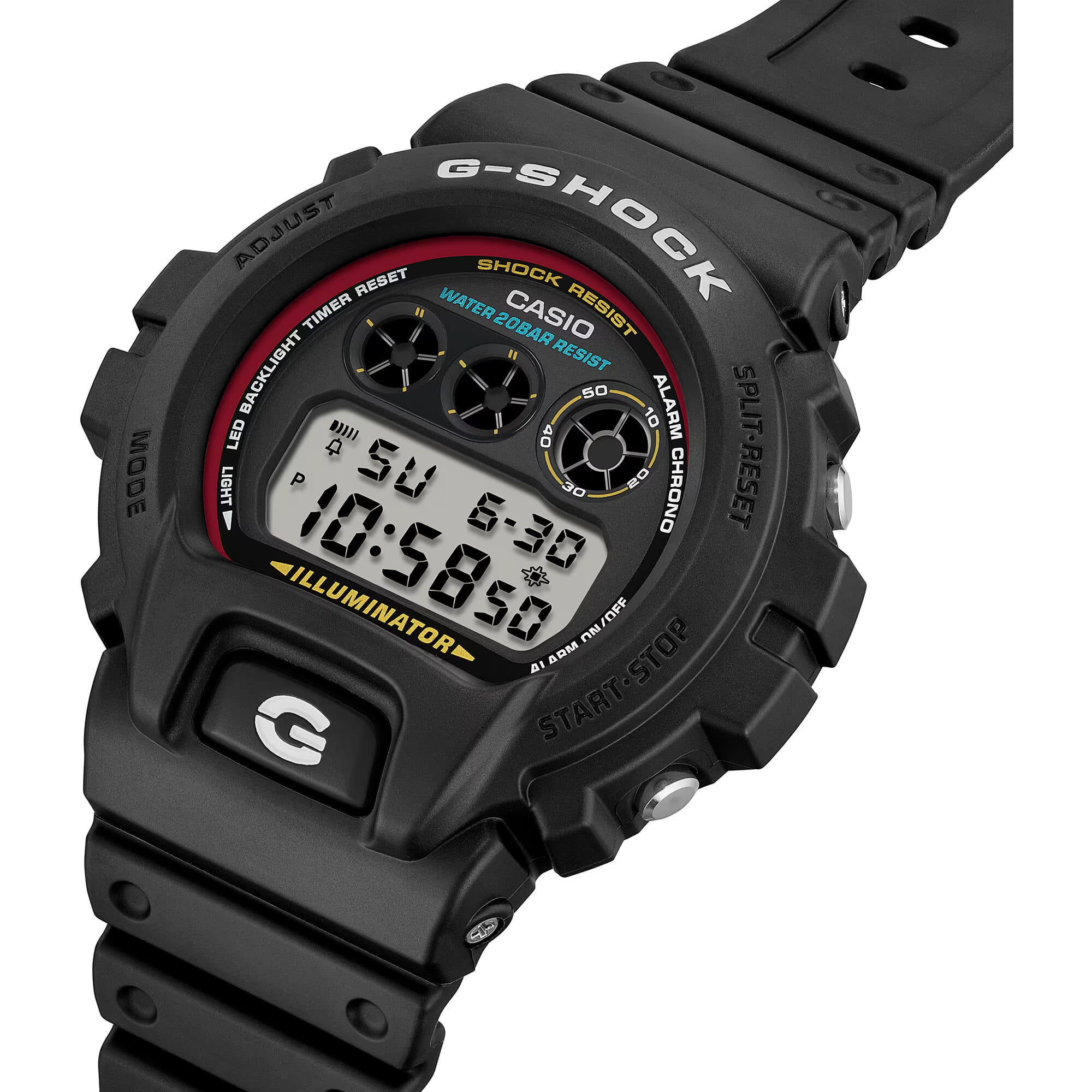 Casio G-Shock 6900 Series Men's Digital Quartz Watch DW6900RL-1