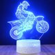 thumbnail image 3 of Luz de noche 3D LED colores cambiantes USB Touch Sensor Sunnimix, 3 of 8