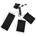 thumbnail image 2 of Electric Heating Pad, One to Three Electric Heating Pads 3 Gears Waterproof Carbon Fiber Heater Sheet USB Powered Clothes Vest Heating Film Set for Indoor Outdoor Winter Camping, 2 of 9