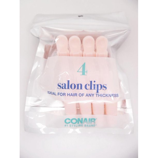 Conair Alligator Salon Clips for All Hair Types 4pk