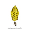 thumbnail image 1 of Fish Lure Artificial Bait 8cm Fine Workmanship Universal Fishing Tackle Compact Size Smooth No Burrs Exquisite Sweet Gift Rotating Wobbler Lures Yellow, 1 of 7