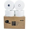 thumbnail image 2 of (4 Rolls - 1 Case) 3 1/8" x 660' heavy thermal paper - nautilus hyosung halo - 80 GSM ATM Special Thermal Paper Rolls -, 2 of 8