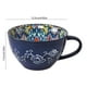 thumbnail image 3 of Taza de Té/Café de Cerámica Bohemia con Forma | Multicolor | Resistente Al Calor | 12,5 X 12,5 X 7,5 Cm | 500 G | Ideal para Halloween, Acción de Gracias y Navidad, 3 of 6