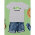 thumbnail image 3 of Lazy Dino Cute Apatosaurus  T-Shirt Juniors -Image by Shutterstock,  x-Small, 3 of 4