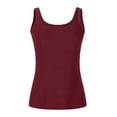 thumbnail image 3 of breaise U-Back Workout Tank Tops for Women with Built in Bra Plus Size Sleeveless Shirts Gym Athletic Yoga Crop Tops, 3 of 9