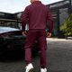 thumbnail image 5 of Kalauyu Men's Tracksuit 2 Piece Half Zipper Sweatsuit Sets Casual Jogging Athletic Suits, 5 of 9