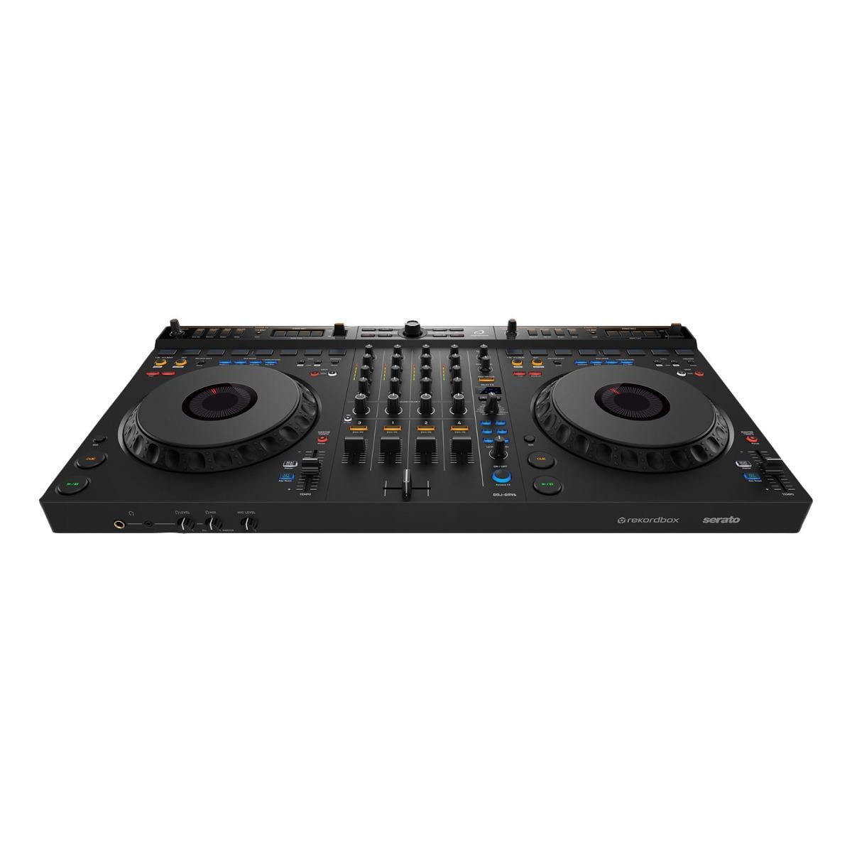 AlphaTheta DDJ-GRV6 4-Channel DJ Controller with Cover Package