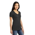 thumbnail image 4 of Port Authority Ladies Concept Stretch V Neck Tee-4XL (Black), 4 of 6