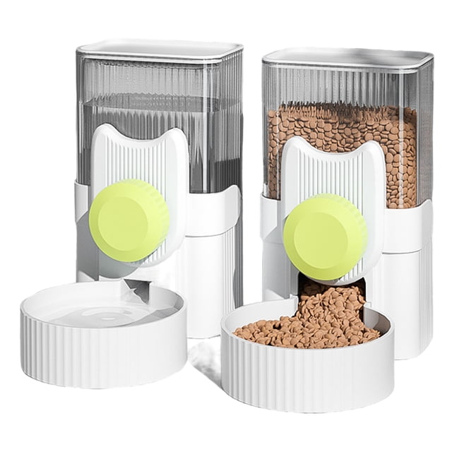 Youkk 2piece Bunny Water Dispenser And Feeder Set For Rabbit Hay Gravitys Rabbit Feeder Set Rabbit Stuff D