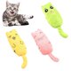thumbnail image 1 of 3 piezas de juguetes para gatos YONGSHENG interactivos de felpa suave con hierba gatera, 1 of 5