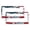 Pattern-72, variant on Home Is Where You Park It America Flag License Plate Frame 2 Pieces Camper Camping Gifts Customized Decor Car Tag for Women Men US Vehicles Standard 2 Holes Stainless Aluminum License Plate Frames
