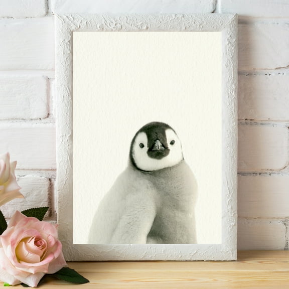 Baby Zoo Penguin - Nursery Wall Décor Farm Baby Animal Art Print