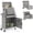 Gray, variant on 5 Drawer Mechanic Tool Chest with Wheels Heavy Duty Rolling Tool Box Cabinet Keyed Locking System Toolbox Organizer for Workshop Darkblue
