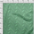 thumbnail image 3 of oneOone Polyester Spandex Mint Green Fabric Moire Quilting Supplies Print Sewing Fabric By The Yard 56 Inch Wide, 3 of 4