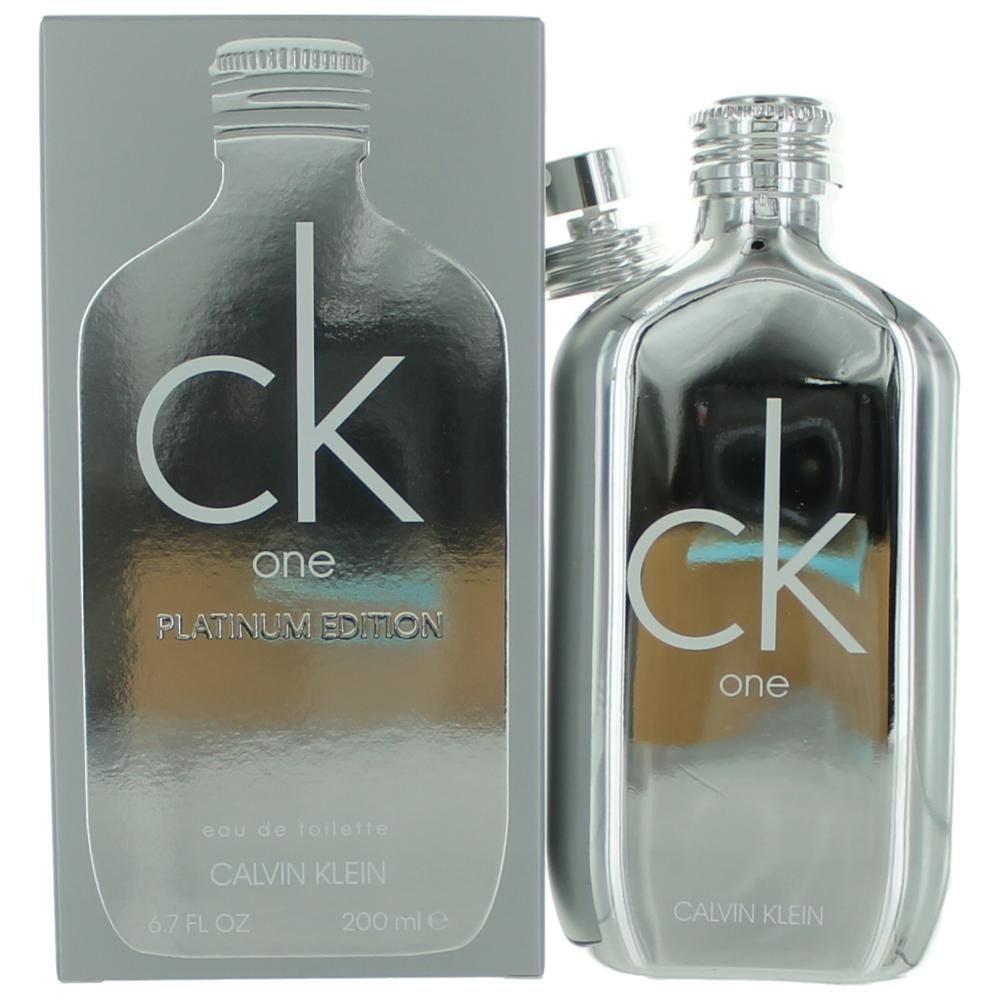 Calvin Klein CK One Platinum Perfume Unisex Eau De Toilette Spray 6.7 oz Walmart