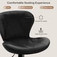 thumbnail image 5 of LAZY BUDDY Bar Stools Set of 4, Adjustable Swivel Counter Height Barstools with Back for Kitchen Island, 5 of 10