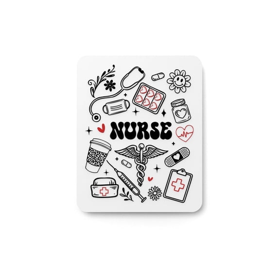 Coquette Nurse Aesthetic | Funny Sign for Home or Office