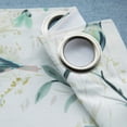 thumbnail image 2 of VOGOL Green Birds and Flower Printed Linen Curtains, Blackout Window Panels for Bedroom, One Panel, W52xL63, Grommet, 2 of 5