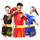thumbnail image 1 of Traje de boxeo tailandés, pantalones cortos, ropa de entrenamiento de lucha y competición, 1 of 5