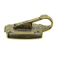 thumbnail image 2 of Solid Brass Chinese Chain Belt Holder Storage Hanger Hook, 2 of 8