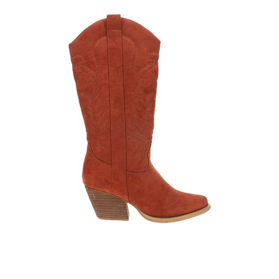 Roper Womens Tillie Pointed Toe Cowboy  Mid Calf Boots