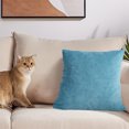 thumbnail image 5 of Yokan Modern Light Wind Pillow Set, Decorative Polyester Sofa Cushion for Living Room & Office, Solid Color Backrest Pillow, Soft and Cozy, Easy to Match, Gray/White/Lightblue/Orange, 40x40cm, 5 of 7