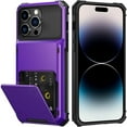 thumbnail image 1 of 2022 iPhone 14/13/12/11 Pro Max X/XS/XR/XS Max SE Wallet Case - Store 5 Cards & Enjoy Dual Layer Shockproof Protection!, 1 of 5